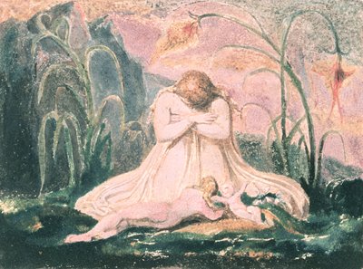 Livre de Thel; Thel penchée sur la 